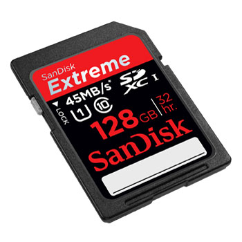 SanDisk 128GB’lık SDXC Kartı Duyurdu