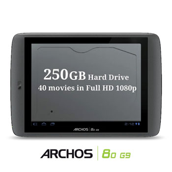 Archos’dan 250GB’lık Tablet