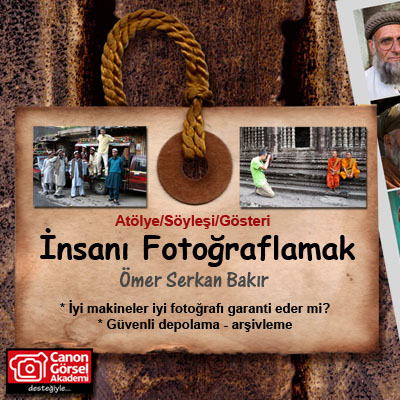 İnsanı Fotoğraflamak Semineri KASK’ta…