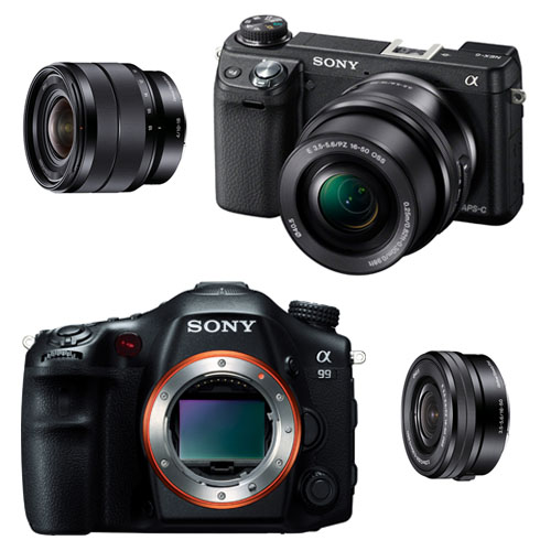 Sony NEX-6 ve SLT-A99