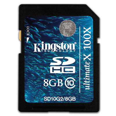 Kingston UltimateX 8GB SDHC