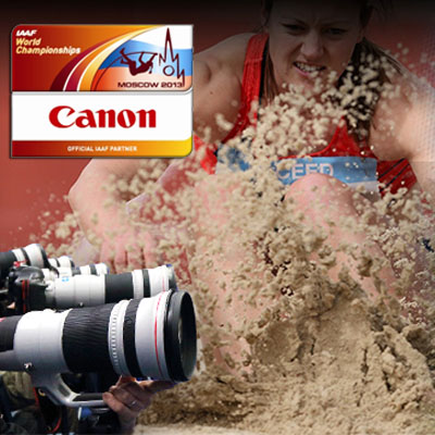 Canon, IAAF Dünya Şampiyonası’nda