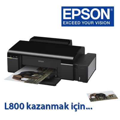 Epson’dan L800 Ödüllü Yarışma
