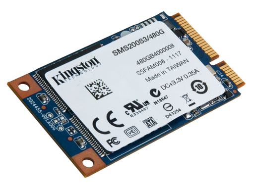 Kingston’dan 480 GB’lık mSATA SSD