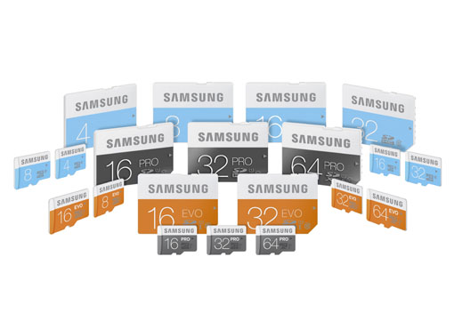 Samsung yeni hafıza kartı serisi