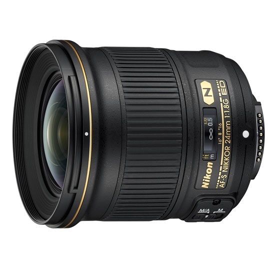 Nikon Nikkor 24mm f/1.8G ED