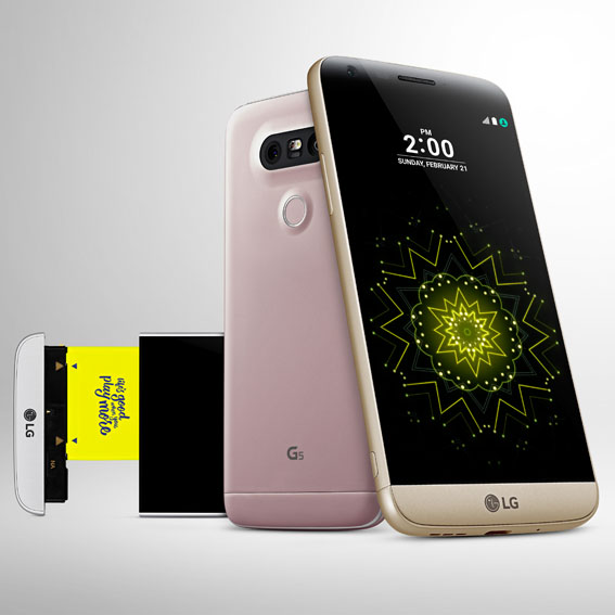 LG’nin ilk modüler akıllı telefonu LG G5