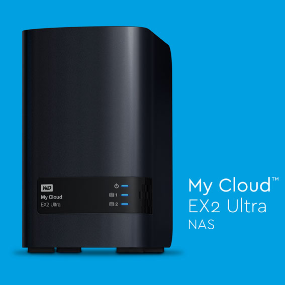 WD My Cloud EX2 Ultra ile profesyonel depolama