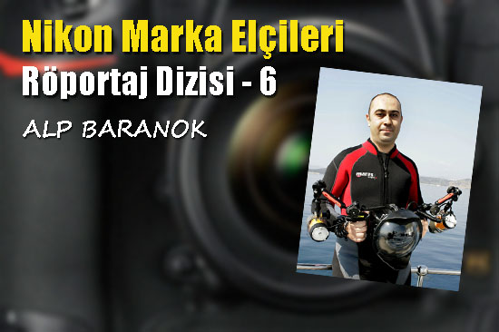 Sualtının başarılı fotoğrafçısı: Alp Baranok