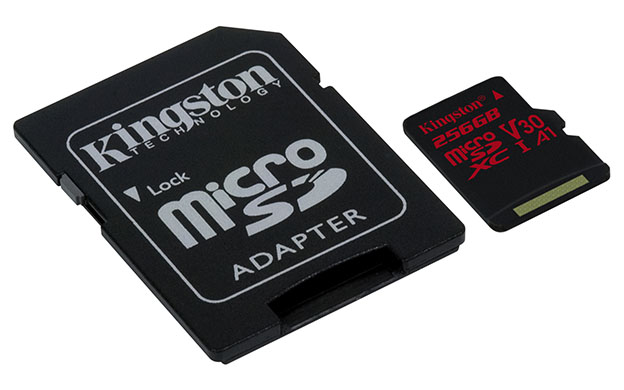 microSD Canvas React 256GB - Kingston’dan 256 GB’lık yeni microSD Kart