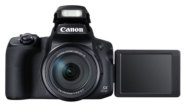 1546591324 Powershot SX70 HS   Front - Canon’dan Profesyoneller için Yeni API Kiti