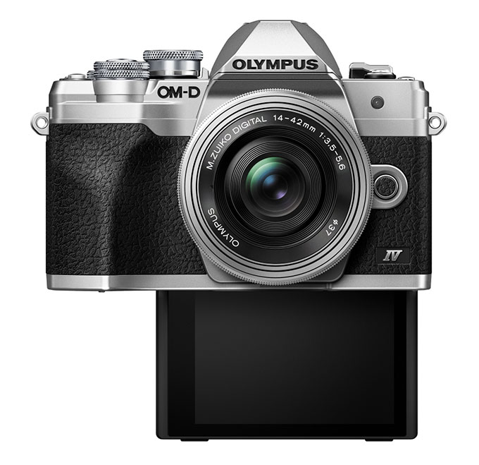 om d e m10 mark iv silver ez m1442 selfie  product 000 - Olympus OM-D E-M10 Mark IV