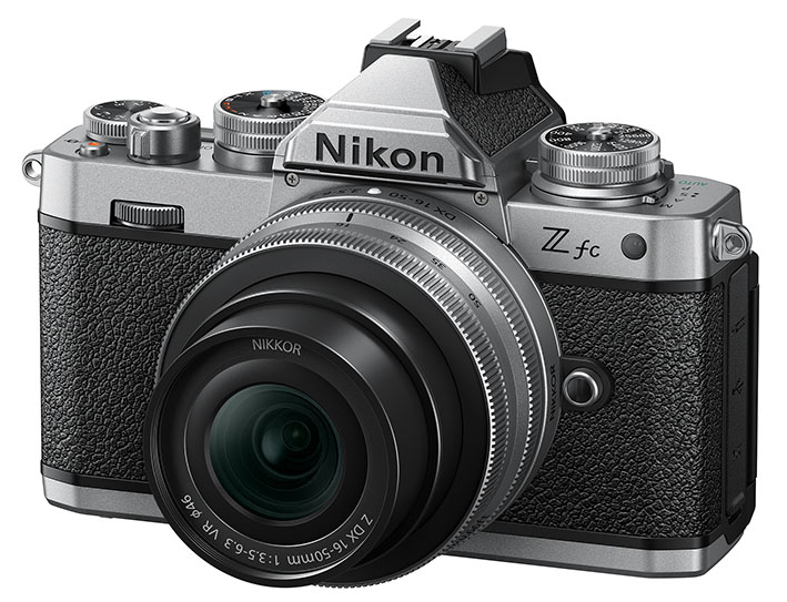 Zfc 16 50DX 3.5 6.3 front34l.high  - Nikon efsane tasarımını Z fc ile buluşturdu!