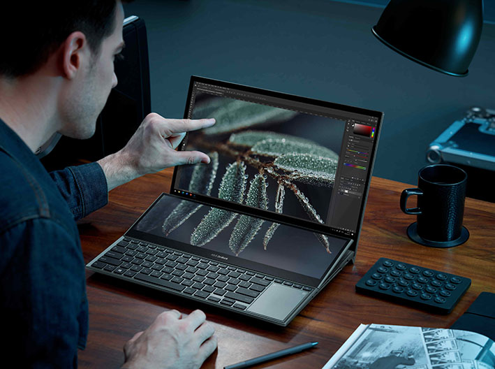 ZenBook Pro Duo 15 OLED UX582 - OLED ekranlı ASUS dizüstü bilgisayarlar