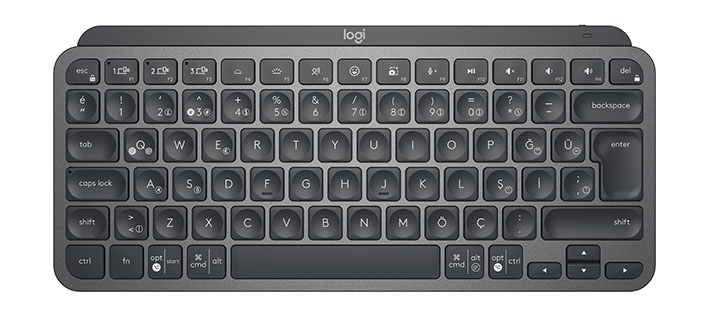 1632839527 High Resolution JPG MX Keys Mini Top Graphite TUR - Logitech MX Keys Mini