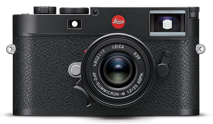Leica M11 black front with lens - Leica M11