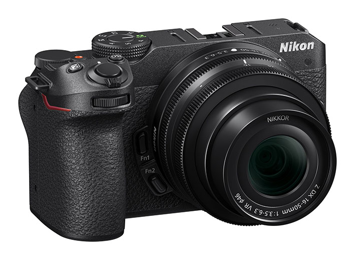 Z30 16 50DX 3.5 6.3 front34r - Nikon Z 30