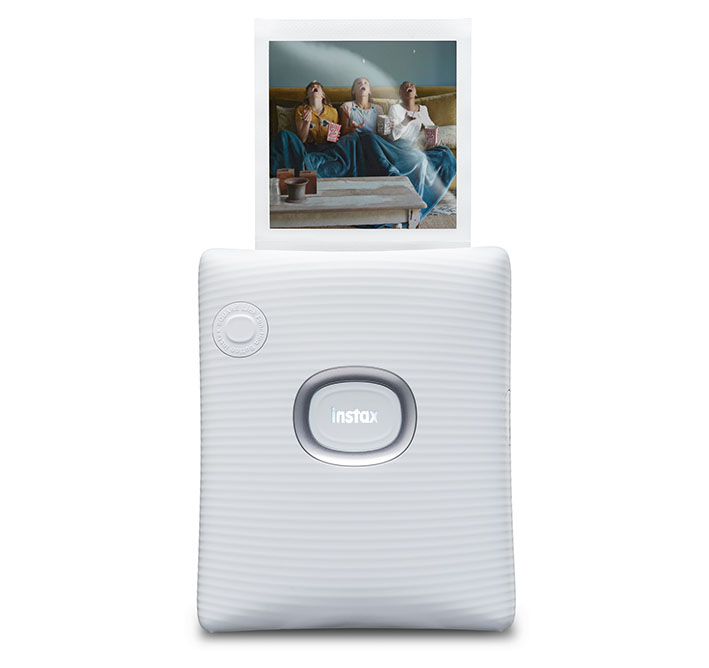 1668157097 220815 Instax Square Link Ash White Front 0283 Stack retouch PHOTO 300dpi 2000px - Fujifilm instax SQUARE Link