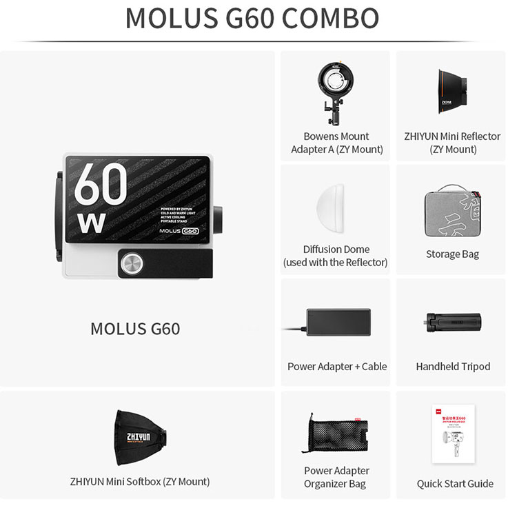 g60c - İnceleme: Zhiyun Molus G60 ve X100