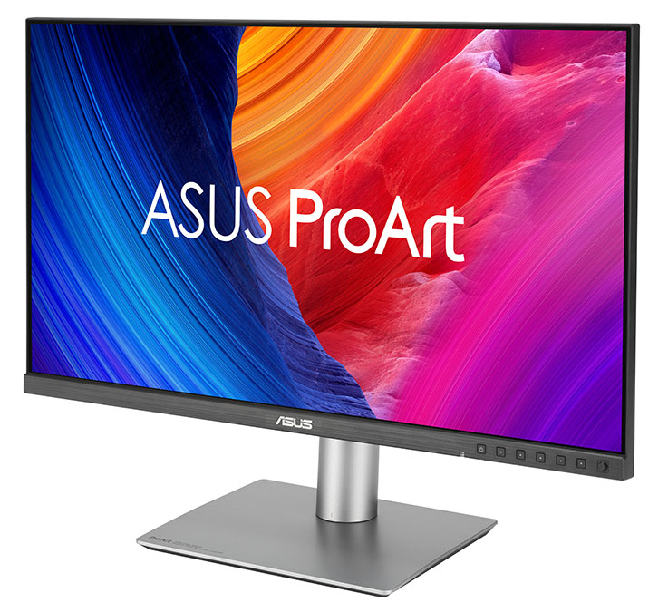 ASUS ProArt Display 6K PA32QCV ProArt Display PA32QCV front view to the left - ASUS ProArt Display 6K PA32QCV