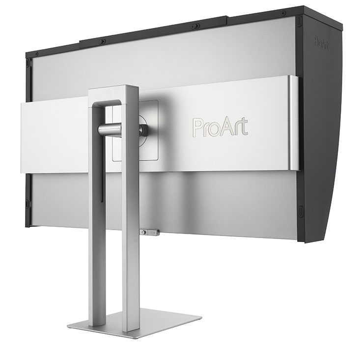 ASUS ProArt Display OLED PA32UCDMR-K Profesyonel Monitör ProArt Display OLED PA32UCDMR K rear view to the left - ASUS ProArt Display OLED PA32UCDMR-K Profesyonel Monitör