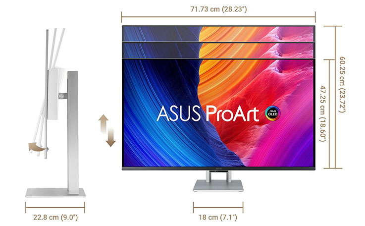 ASUS ProArt Display OLED PA32UCDMR-K Profesyonel Monitör ProArt Display OLED PA32UCDMR K.PT07 - ASUS ProArt Display OLED PA32UCDMR-K Profesyonel Monitör